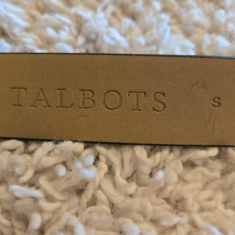 Talbots Black Patent Leather Belt Small - Picture 3 of 8